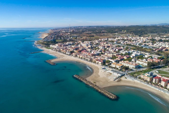 Vista Aerea de Cubelles